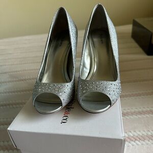 Silver heels